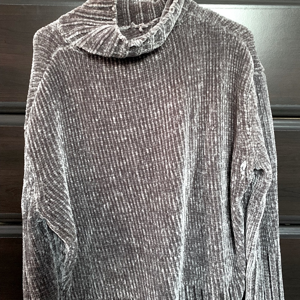 Cynthia Rowley Grey Turtle Neck Sweater